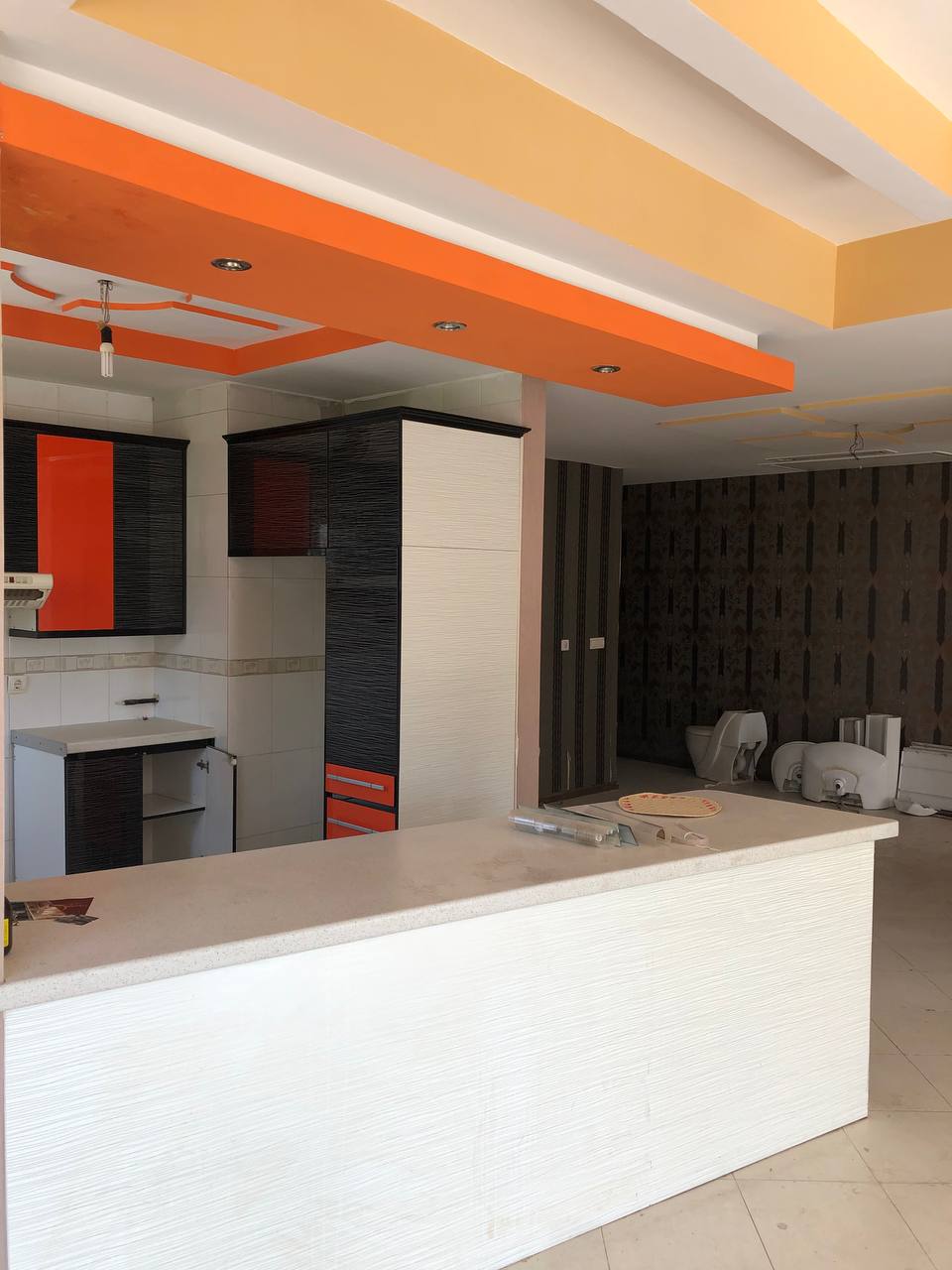 قبل از بازسازی کابینت چیتگر